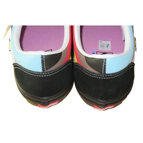 Vans Men's Skate Old Skool Pride Black Rainbow Suede Canvas shoes Size 12 NIB - Picture 5 of 7